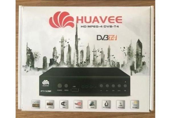 HUAVEE T4 DVB-T2 (168mm, metal, Availink 1509+R850) Цифровий ефірний T2 тюнер INTERNET PVR FTA приймач з фунціями медіаплеєра 2USB металевий корпус
